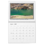 スイスのアルプス暦の画像 カレンダー (3月 2027)