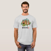 スイスのアルプス民俗舞踊 Tシャツ (正面フル)