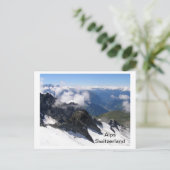 スイスのアルプス ポストカード (スタンド正面)