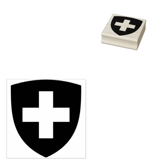 スイスのアームズゴム印 ラバースタンプ (押印)