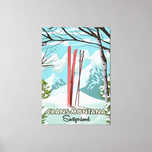 スイスのキャンバス印刷 キャンバスプリント (正面)