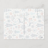 スイスのクリスマスポストカード シーズンポストカード (裏面)