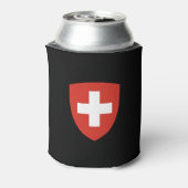 スイスのクレストクーラーボックスシュバイザワッペン – ドセンキュール 缶クーラー (缶裏面)