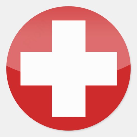 スイスのクロスシール ラウンドシール (正面)