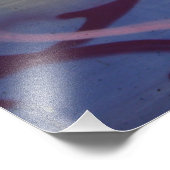 スイスのグラフィティ フォトプリント            (角)