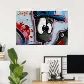 スイスのグラフィティ ポスター (ホームオフィス)