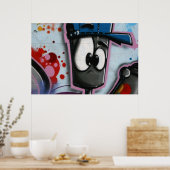 スイスのグラフィティ ポスター (キッチン)