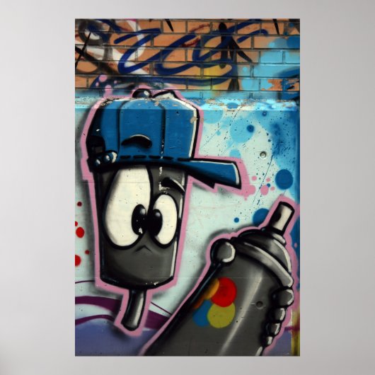 スイスのグラフィティ ポスター (正面)