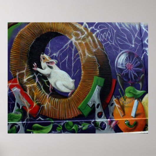 スイスのグラフィティ ポスター (正面)