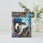 スイスのグラフィティ ポストカード (スタンド正面)