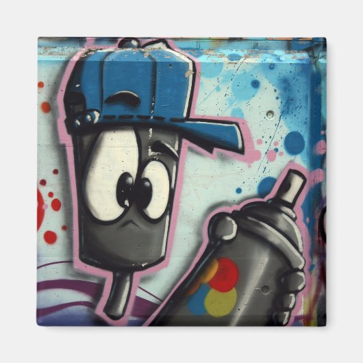 スイスのグラフィティ マグネット (正面)