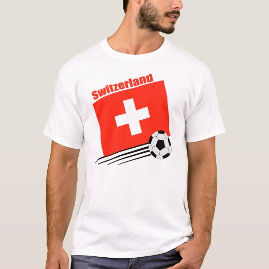 スイスのサッカーチーム Tシャツ (正面)