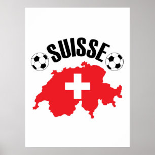 スイスのサッカー ポスター