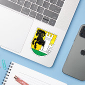 スイスのシャフハウゼンのコート シール (ノートパソコンとiPhone)