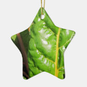 スイスのシャルド セラミックオーナメント (左)