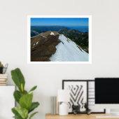 スイスのシルソーンから眺める ポスター (ホームオフィス)