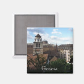 スイスのジュネール マグネット (正面/裏面)