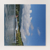 スイスのセーリングレイク – 20x20 - 676個 ジグソーパズル (横)