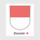 スイスのソロサーン地区の紋章 シール (シート)