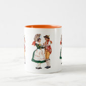 スイスのダンサー ツートーンマグカップ (中央)