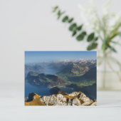 スイスのニドワルデン州で山ピラタス ポストカード (スタンド正面)