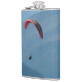スイスのパラグライダー フラスク (左)