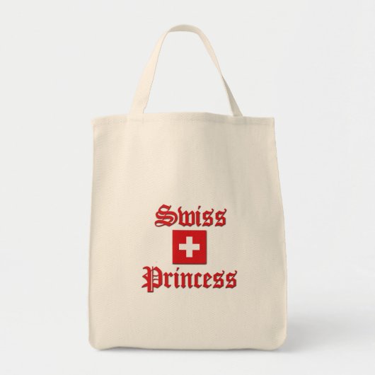 スイスのプリンセス トートバッグ (正面)