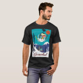 スイスのポスター Tシャツ (正面フル)