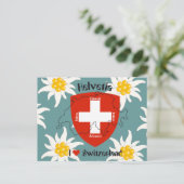 スイスのポストカードが好き ポストカード (スタンド正面)