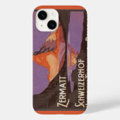 スイスのマッターホルン山を訪ねて Case-Mate iPhoneケース (裏面)