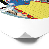 スイスのマトリョシュカのポスター ポスター (角)