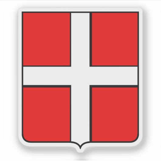 スイスのメンドリシオ地区の紋章 シール (正面)