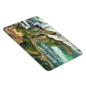 スイスのライン秋 マグネット (右側)