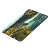 スイスのライン秋 マグネット (左側)