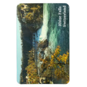 スイスのライン秋 マグネット (縦)