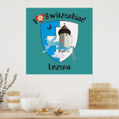 スイスのルツェルン・シュウィズのポスター ポスター (キッチン)