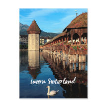 スイスのルツェルン・チャペル橋