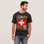 スイスのルーツ Tシャツ (正面フル)