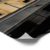 スイスのローザンヌ鉄道駅 ポスター (角)