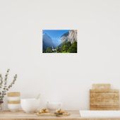 スイスのローテルブルネンバレーにある教会 ポスター (キッチン)