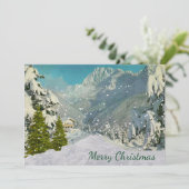 スイスのヴィンテージ クリスマスカード (スタンド正面)