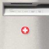 スイスの伝統的エンブレム マグネット (インサイチュ (食洗機))