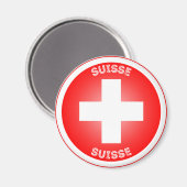 スイスの伝統的エンブレム マグネット (正面/裏面)