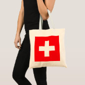 スイスの国旗 トートバッグ (正面(商品))