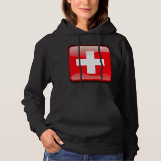 スイスの国旗 パーカ