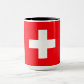スイスの国旗 マグカップ (中央)