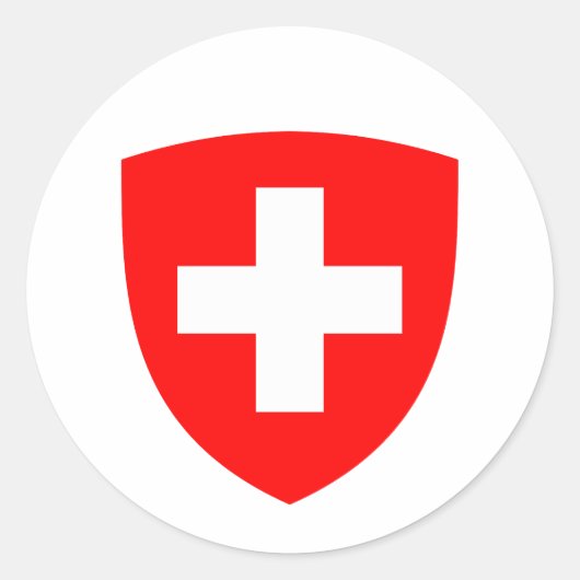 スイスの国章 ラウンドシール (正面)