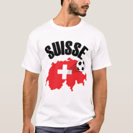 スイスの地図スイス Tシャツ