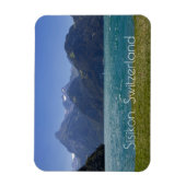 スイスの夏景色 マグネット (縦)