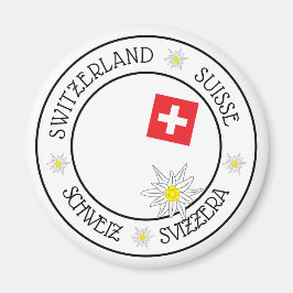 スイスの定位型ホワイト冷凍機磁石 マグネット